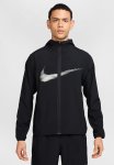 Nike Dri-fit Form Hooded Swoosh Jacket - Black