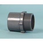 Pvc Pool Adaptor Grey 1-1 2" Male Thread 50MM 810179
