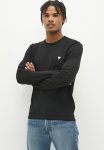 Guess Cn Long Sleeve Core Tee - Jet Black A996