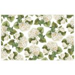 White Hydrangeas Rectangle Tablecloth