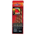 Blu-mol Xtreme -stainless Steel High Speed Steel Drill Set Of 6