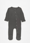 PoP Candy Button Down Sleepsuit - Charcoal Grey