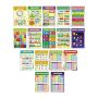 16 Piece Educational Preschool Posters For Kids Classroom Decor