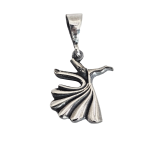 925 Sterling Silver Pendant Whirling Dervish