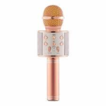 4AKID Wireless Karaoke Microphone For Kids - Rose Gold