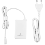Volkano Brio Traveller Compact 65W Gan Laptop Charger VK-8062-WT