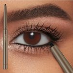 Waterproof Gel Eyeliner Pencil Long-lasting Quick-dry Matte Black Easy Control For Daily And Stage Makeup Sweat-resistant Eyelin
