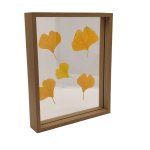 Large Yellow Leaves Brown Photoframe