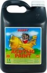 Junior Acrylic - 4 Black 2L