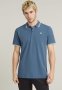 G-star Raw Dunda Slim Stripe Polo Ss - Avio
