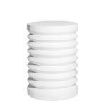 Side Table Ribbed Concrete