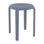 Tom 45 Outdoor Stool - Polypropylene - Marsala