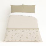 Kudu Animal Kids Duvet Set Earthy Beige Neutral Small