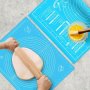 Eva Non-stick Rolling Mat For Baking Bpa-free Slip-resistant Counter Mat Reusable Dough Kneading Pad Ideal For Pizza Cakes Pastries Dumplings Restaurant Kitchen Tool