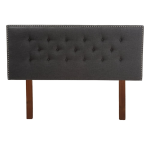 Kansas Headboard - Single Grey