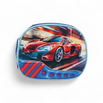Velocity 3D Supercar Insulated Kids Lunch Box - Red & Blue