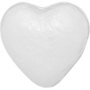 Dala Foamalite Foam Hearts 50MM Pack Of 3 White