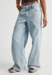 Mid Rise Baggy Jean - Faded Blue