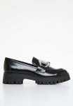 Guess Albany Matte Lux Box Loafer - Black