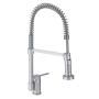 Delinia Gordan Spring Neck Kitchen Mixer Tap Chrome H49.8CM Spout Reach 25CM