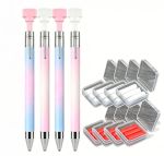 Refillable Wax Pen For Diamond Painting And Rhinestone Crafts 4 Pack