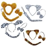 Animal Ears Bow Tie And Tail 3-PIECE Set - Factory Plaza