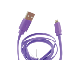 Flat Lightning Cable Purple