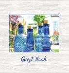 Guest Book Hardback Visitors Book Comments Book Guest Comments Book House Guest Book Party Guest Book Vacation Home Guest Book -