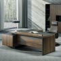 Gof Furniture - Afton Executive Desk Ebony