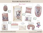 Cot Duvet Bedding Wildflower Ballerina Hippo Set