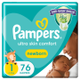 Pampers Anti-rash Shield Taped Size 1 2-5 Kg 76 Nappies Lotion With Aloe