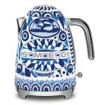 Smeg 1.7L Blue Mediterraneo D&g Electric Kettle - KLF03DGBEU