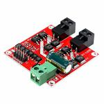 Drok Dc Motor Driver L298 Dual H Bridge Motor Speed Controller Dc 6.5V-27V 7A Pwm Motor Regulator Board 12V 24V Electric Motor C