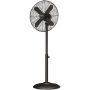 Alva Metal Pedestal Fan Matte Black 40CM