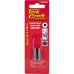 Tork Craft Square Recess Ins. Bit NO.2X25MM 2 Card T SQ0225C