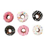 Donut Cupcake Toppers Pack Of 6