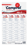 Compral Tablet Display Cards 48X2'S