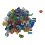Millefiori Mosaic Glass Fragments Mixed 100G