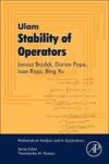 Ulam Stability Of Operators Paperback