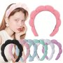 1pc Makeup Hairband Spa Headband For Washing Face Skincare Terry Towel Cloth Fabric Head Band Hair Accessories
