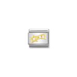 Composable Classic Link White Shooting Star With Stones