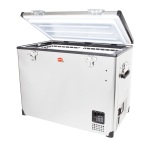 Snomaster 95L Single Compartment Fridge freezer - Stainless Steel