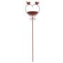 Garden Decorative Bird Bath On Rod Standing Bird Drinker Water Point -115CM