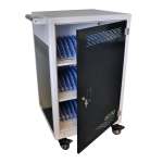 GIZZU 36 Bay Type-c Storage Charging Trolley For 15.6" Laptops