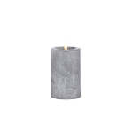 LED Candle 7.5X15CM - Concrete Look