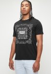 Levi's Graphic Crewneck Tee Headline Bandana - Black