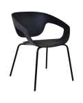 Replica Vad Cafe Chair - Steel - Red