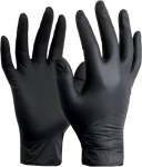 Nitrile Examination Gloves Black Powder-free