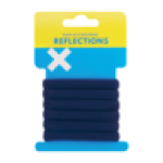Navy Knitted Pony Bands 6-PACK