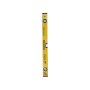 - Spirit Level - Aluminum - 3 Vial - 1.5MM - 600MM - 4 Pack